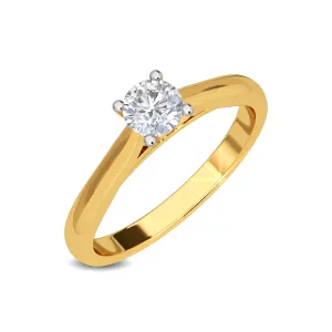 0.20 CT Rezan Solitaire Ring