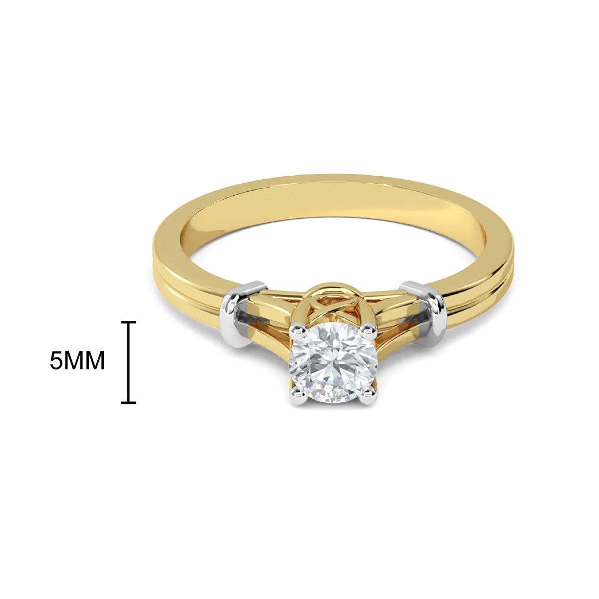 0.33 CT Sezen Solitaire Ring