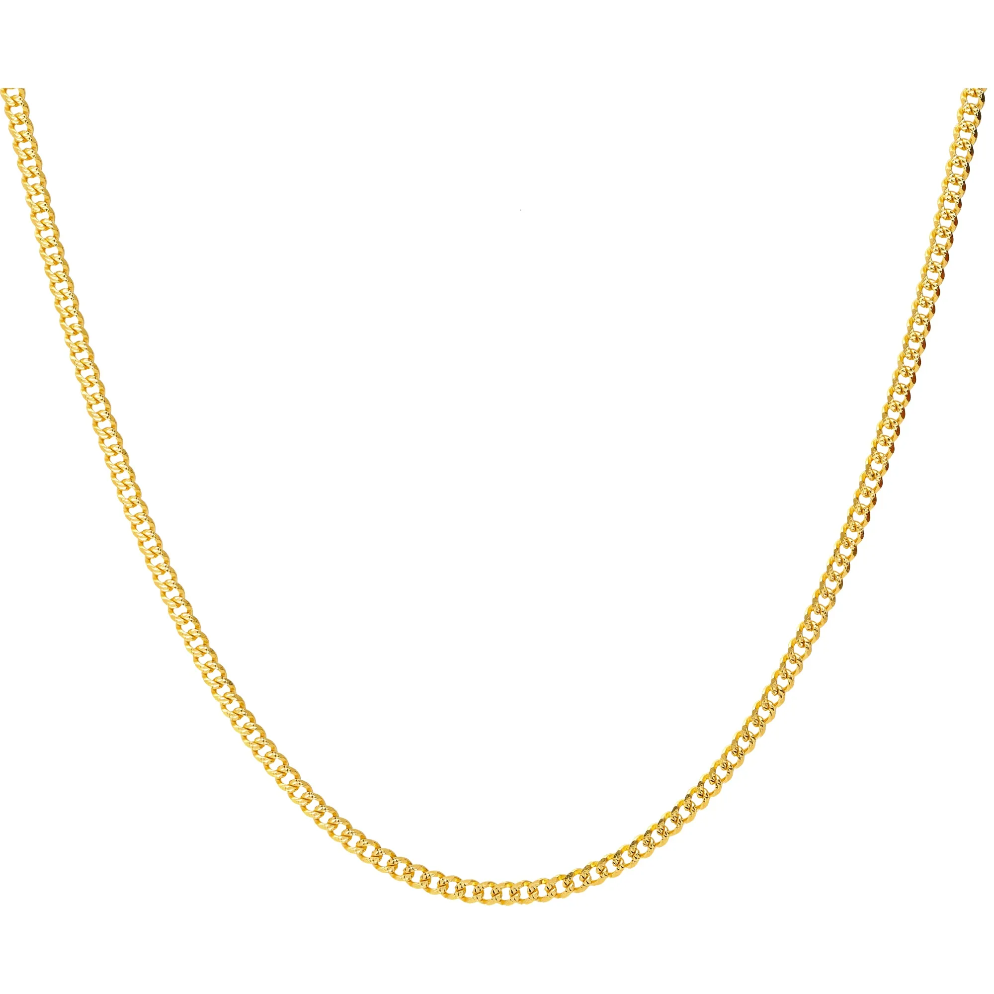 22K Yellow Gold 20in Link Chain(16.3 gms)