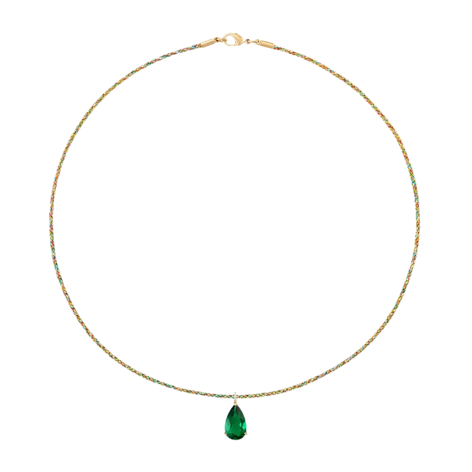 Believe Necklace - Green