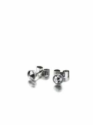 Black diamond studs