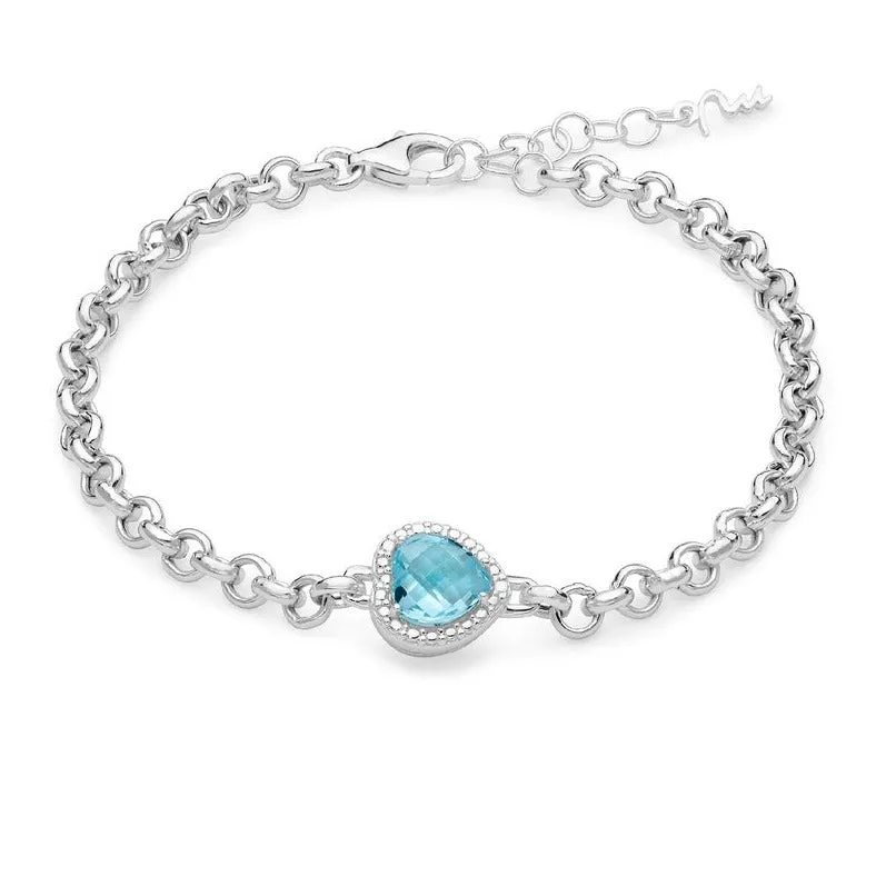 Bracciale in argento 925 GEMMA DEL CIELO