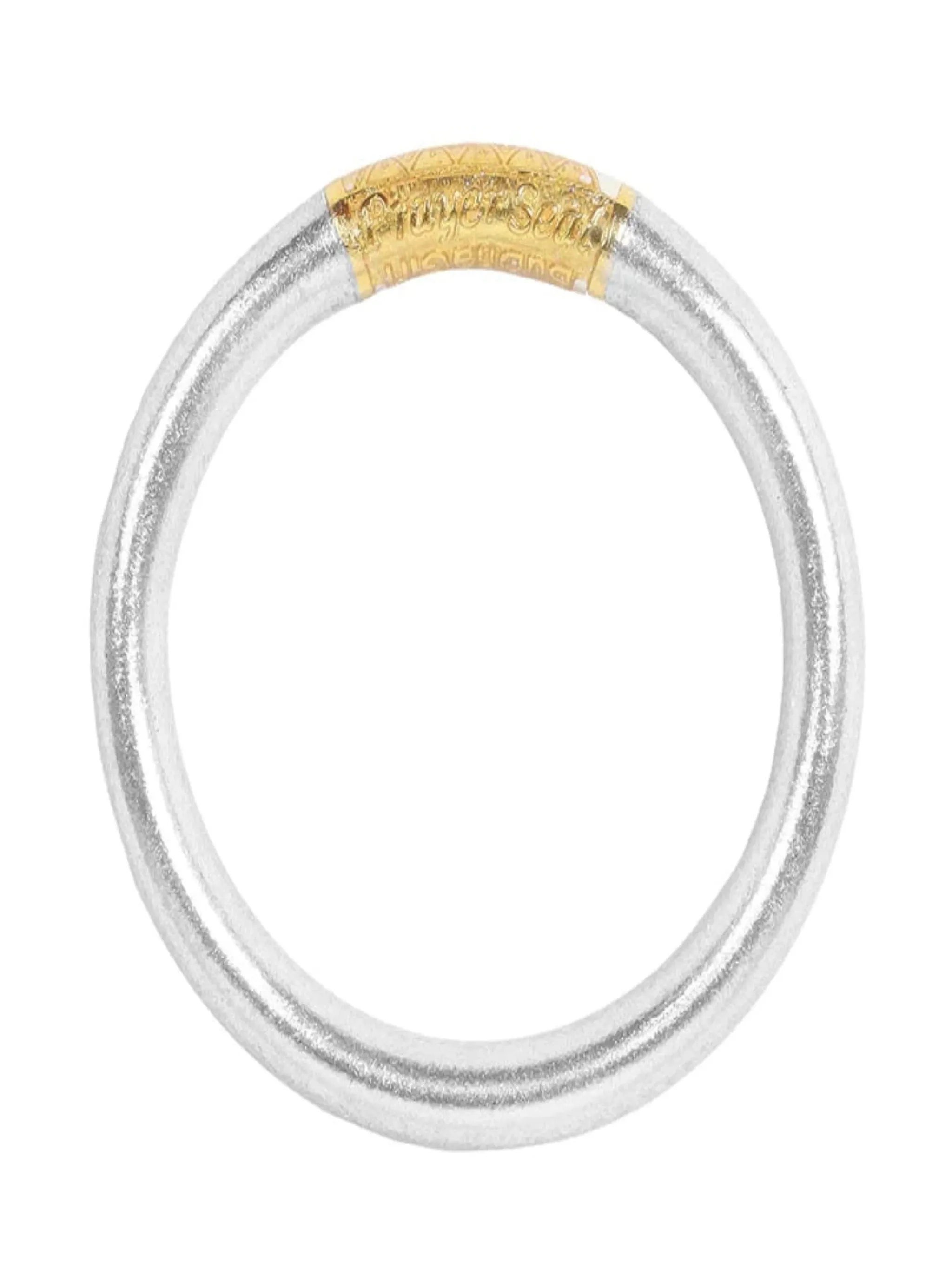 BudhaGirl Silver Tzubbie All Weather Bangle - LG