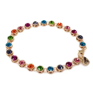 Charm It - Bracelet - Rainbow Rhinestone