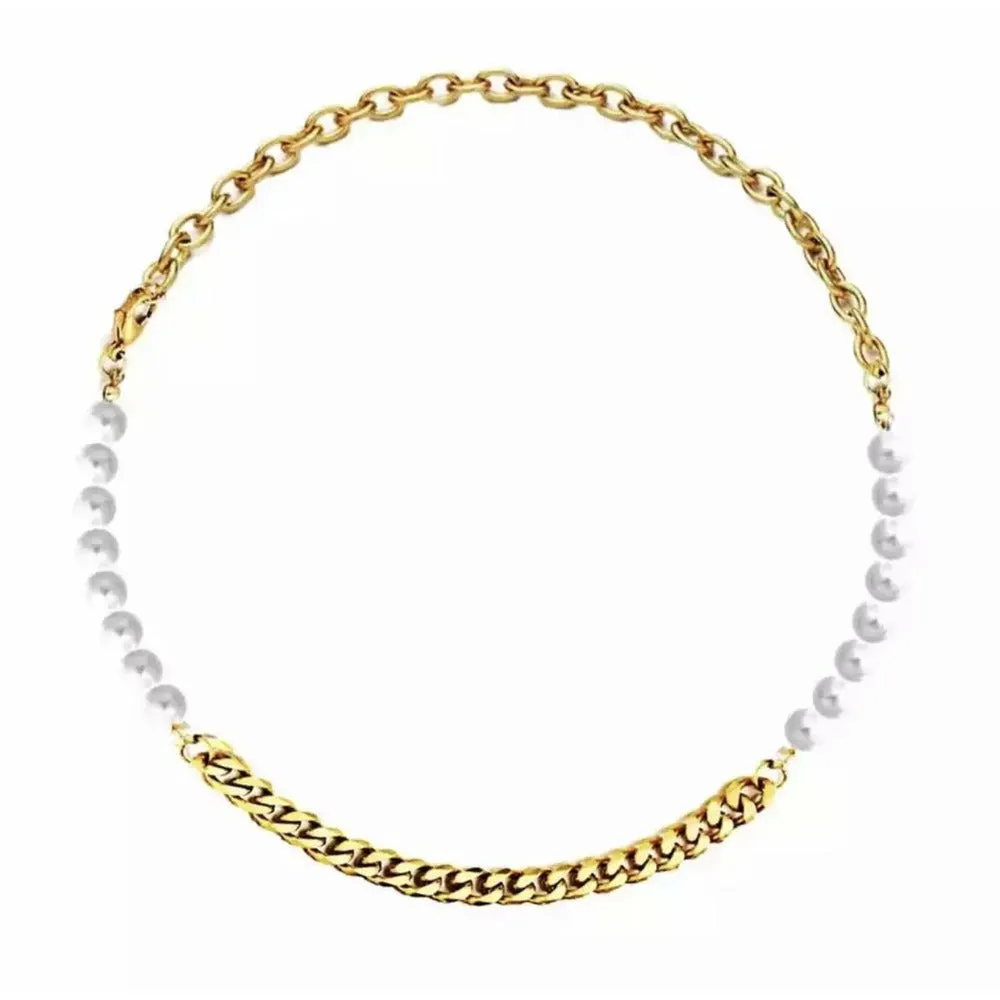 Combination Pearl Necklace