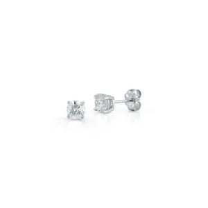 DRD Diamond Solitaire Studs 0.80 Ct. Total Weight