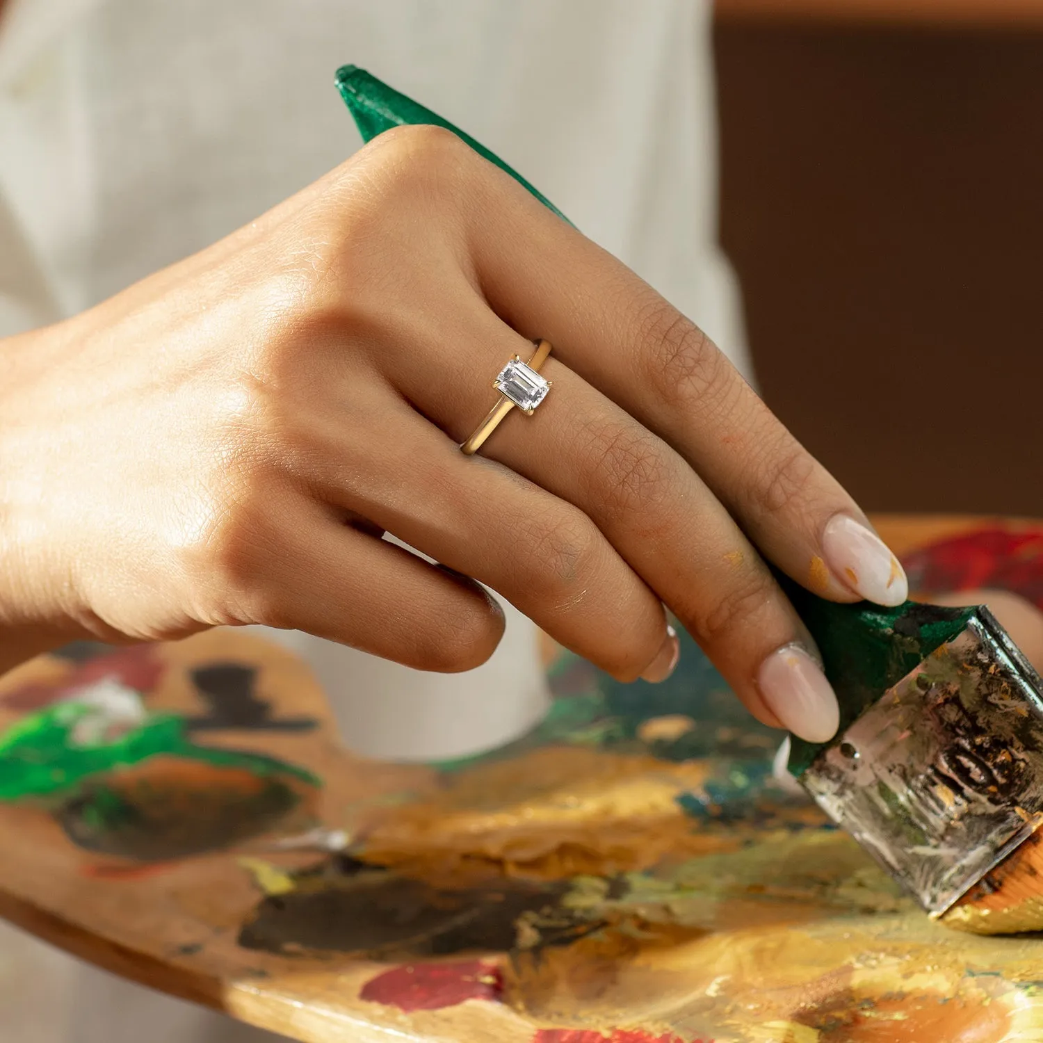 Emerald Iconic Ring