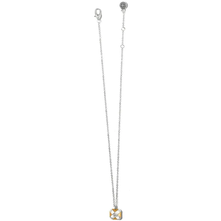 Entrata Square Short Necklace