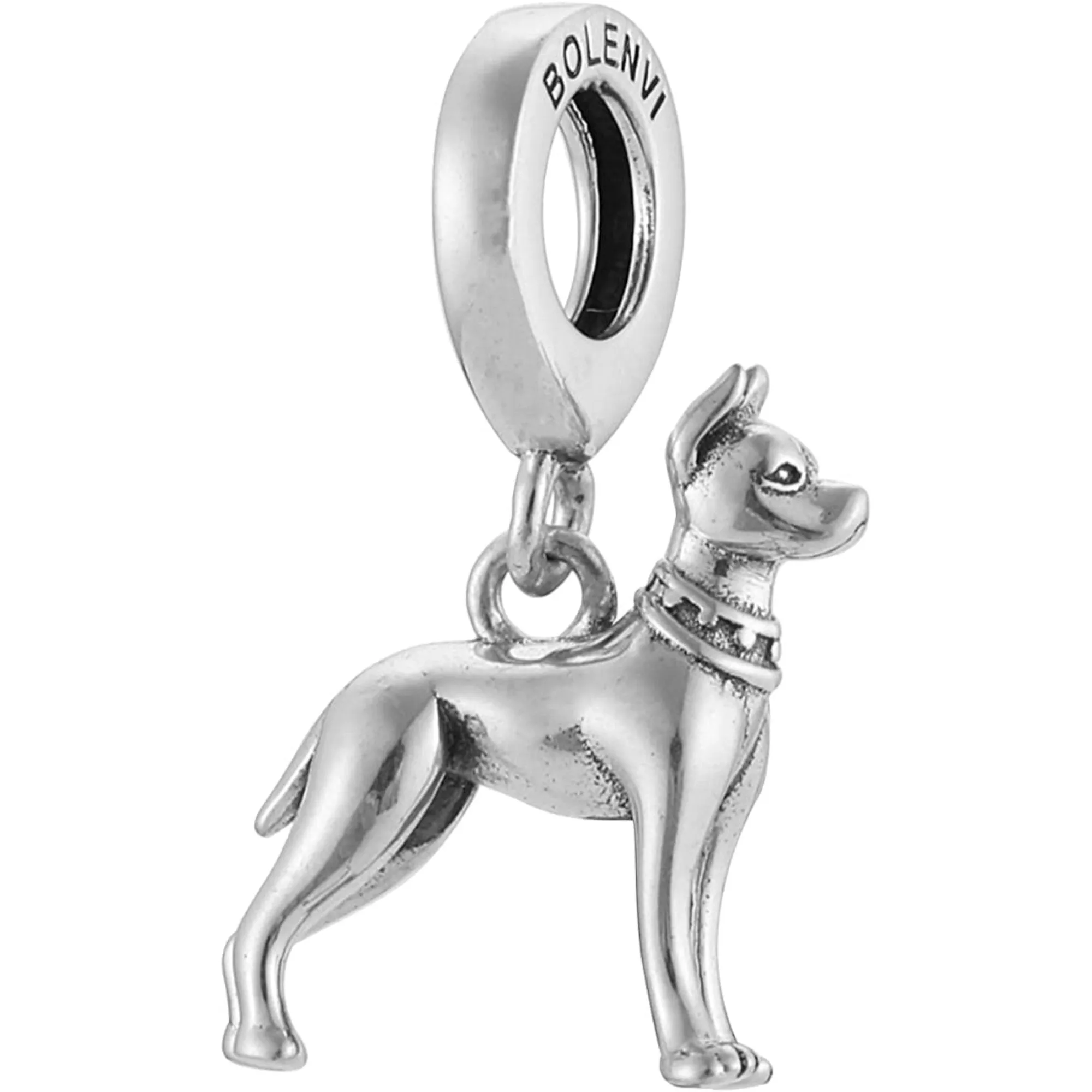 Great Dane Dog Breed Pendant Charm