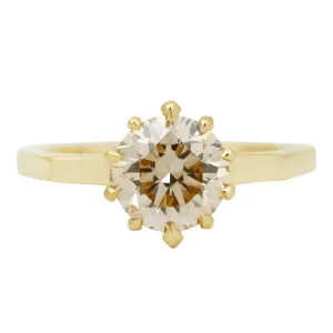 Hall of Mirrors Solitaire Ring