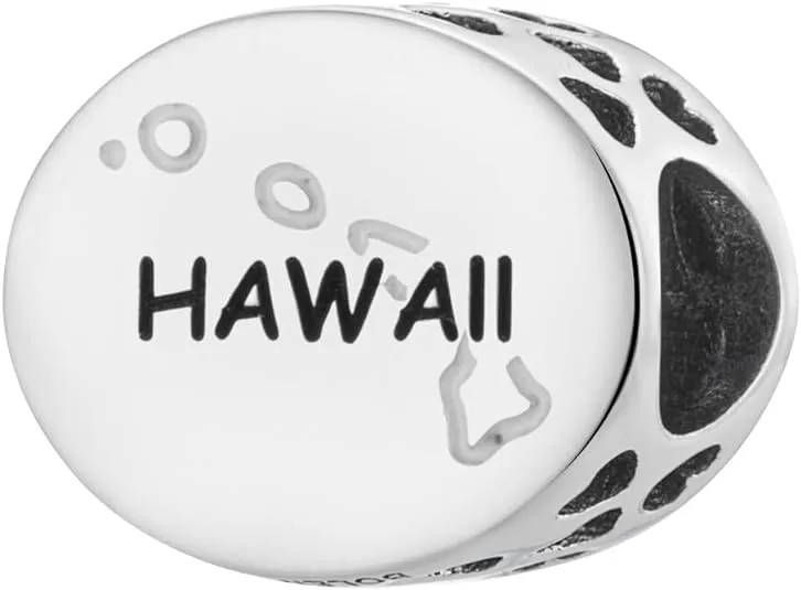 Hawaii State Bead Charm