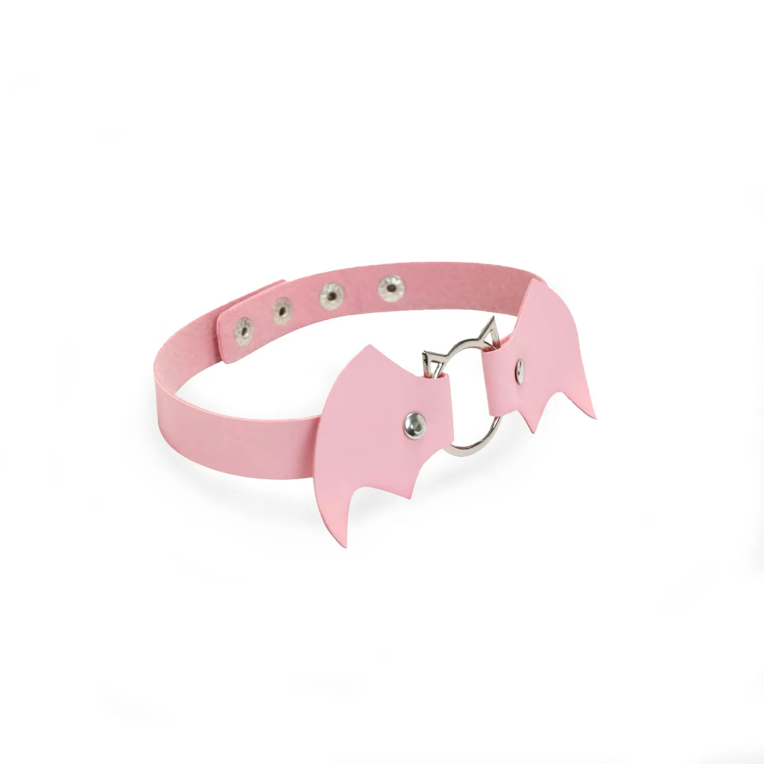 Kawaii Baby Pink Bat Choker