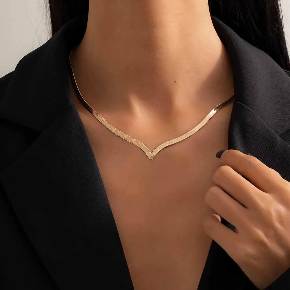 Minimalist Sweetheart Chain Necklace