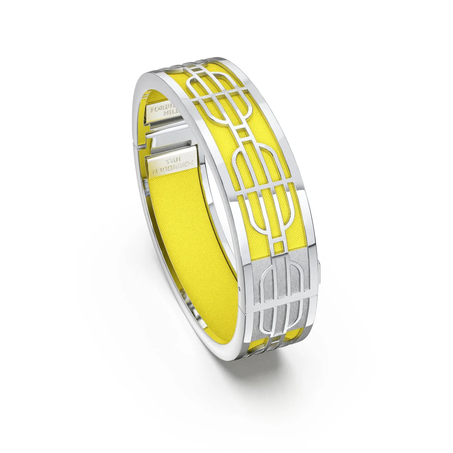 Nanyang Dream Bangle - Starfruit Yellow - Sterling Silver