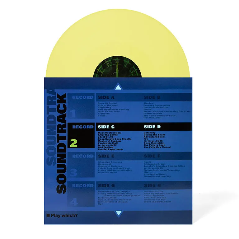 Persona 3 Vinyl Soundtrack 4xLP