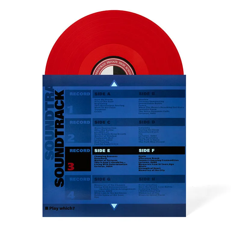 Persona 3 Vinyl Soundtrack 4xLP