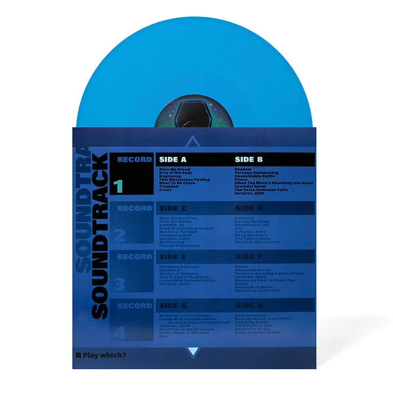 Persona 3 Vinyl Soundtrack 4xLP