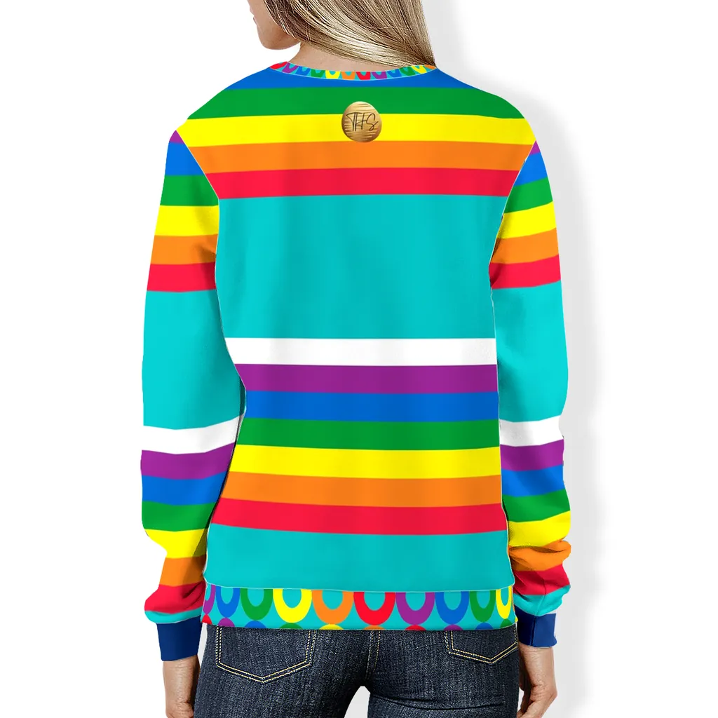 Rainbow Romper Room IV Unisex Sweatshirt