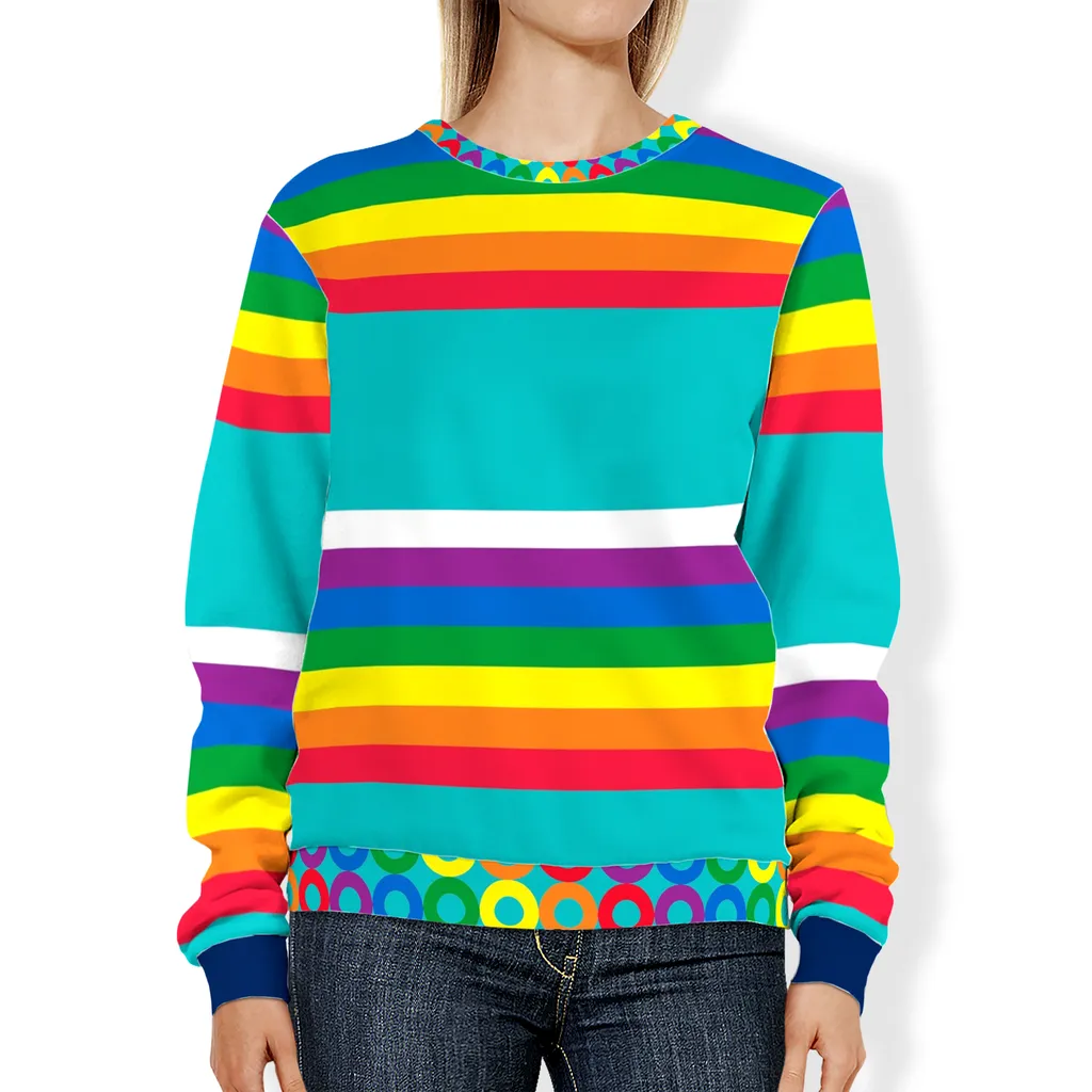 Rainbow Romper Room IV Unisex Sweatshirt