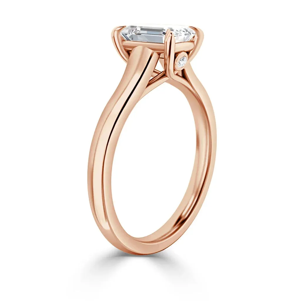 Sara - 18ct Rose Gold - Emerald