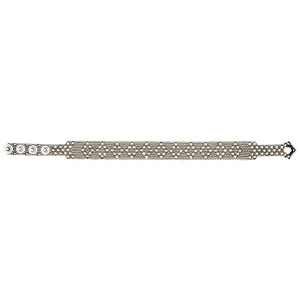 SG Liquid Metal C4 - AS Antique Silver Choker by Sergio Gutierrez