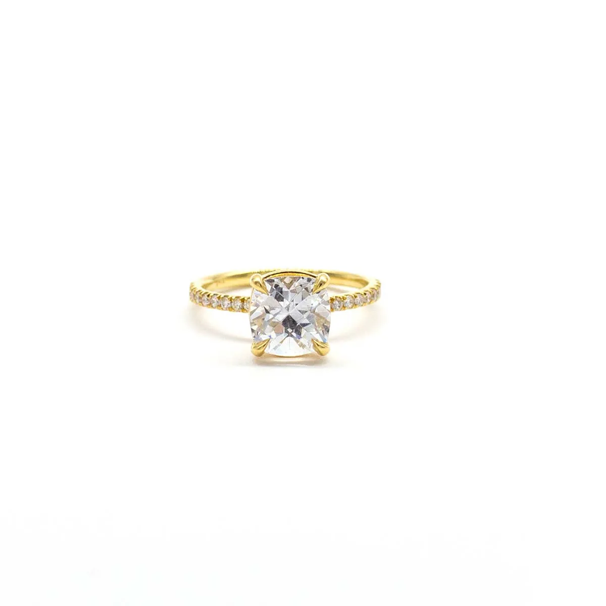 Solitaire Diamond Engagement Ring