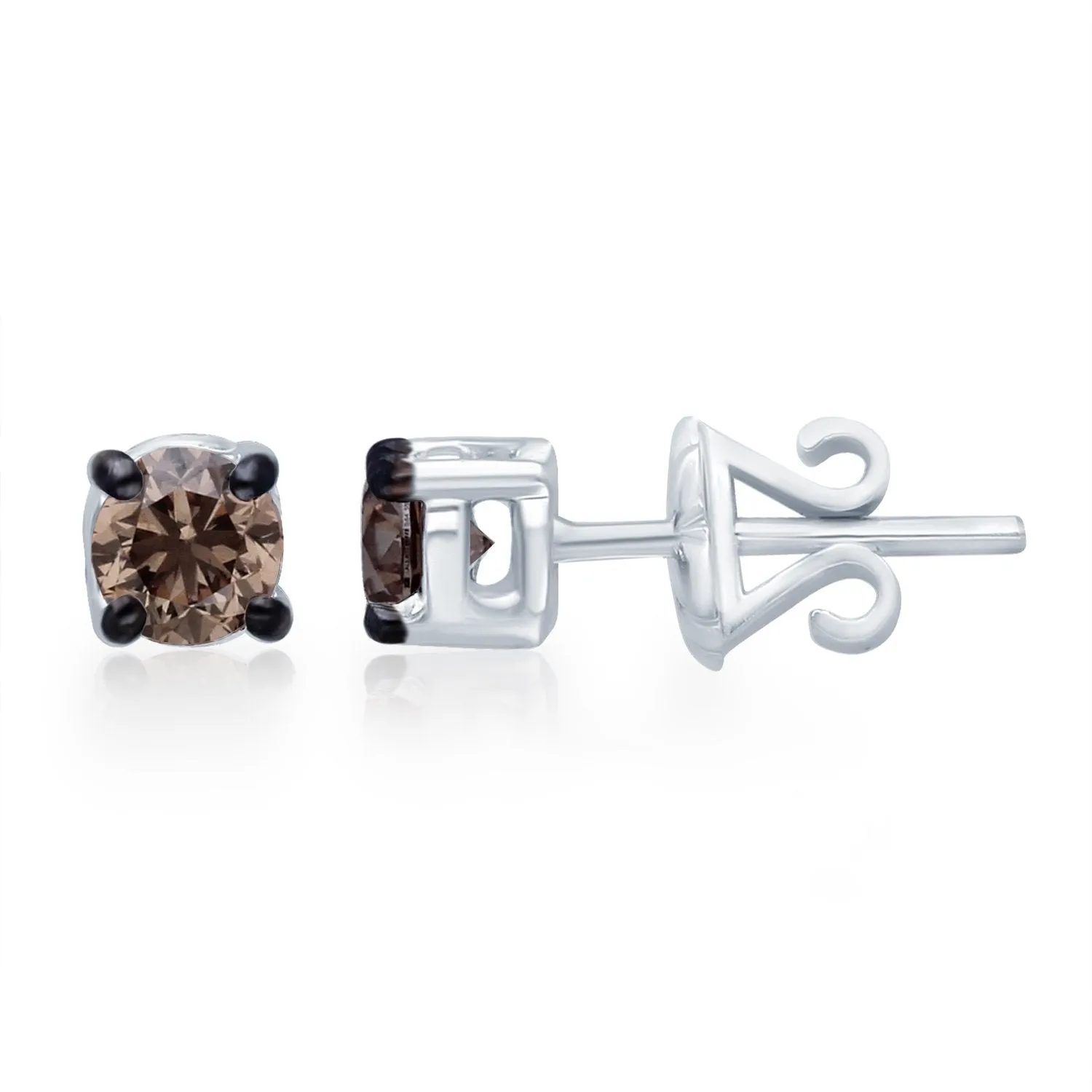 White Gold Coco Diamond Eternal Stud Earrings